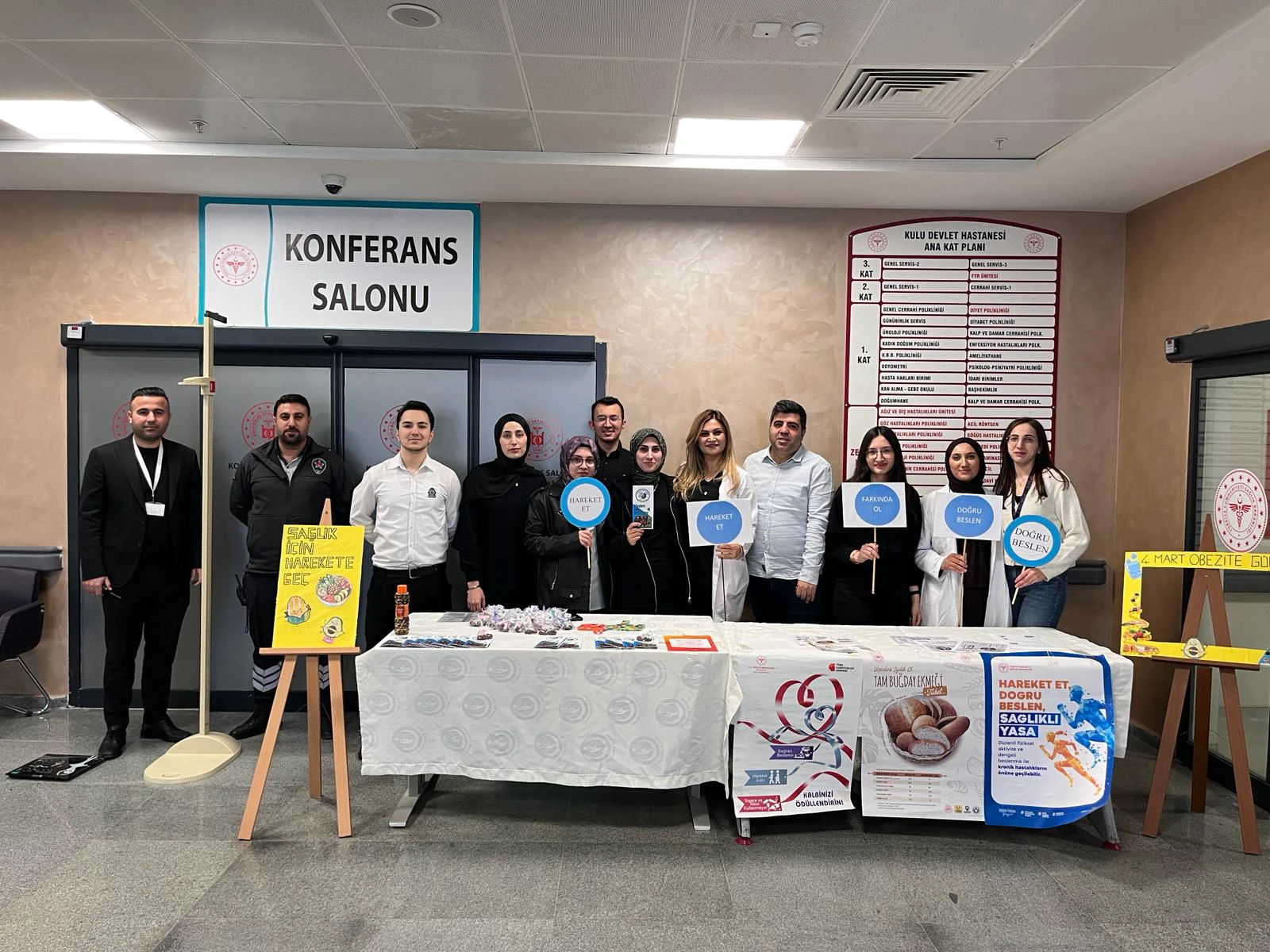 Kulu Sağlık Bilimleri Fakültesi Öğrenci Topluluğundan 4 Mart Dünya Obezite Günü’nde Farkındalık Etkinliği